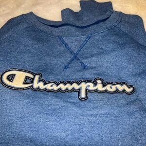 Champion Heather/Denimy Blue Sweatshirt